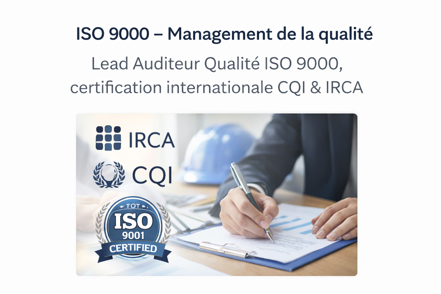Certification ISO 9000
